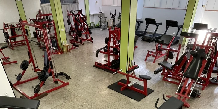 Až 5 časově neomezených vstupů do moderního fitness Mikys Gym