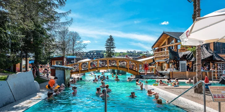Vstupenky do termálního aquaparku Gorący Potok v jižním Polsku: bazény, skluzavky i wellness