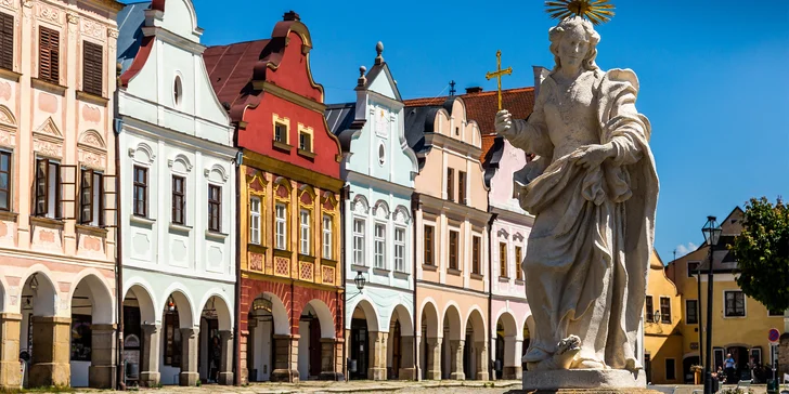 Vyrazte na jednodenní výlet nejen po památkách UNESCO: Český Krumlov, Telč i Hluboká nad Vltavou