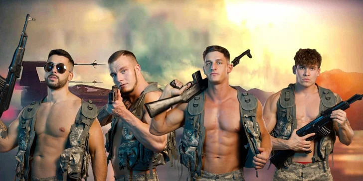 3hodinová show vymakaných těl: žhavé vystoupení pánské skupiny Men4Queen v Liberci