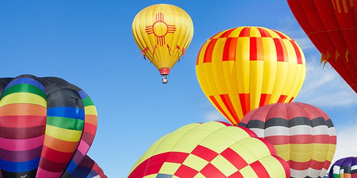 Úžasný 60minutový let horkovzdušným balonem