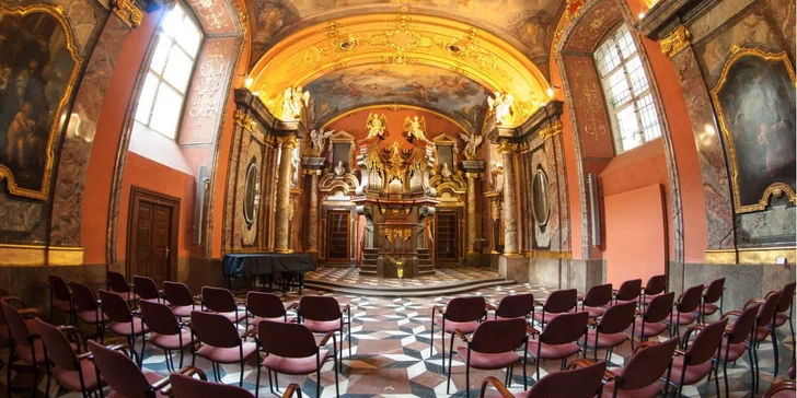 Vstupenka na novoroční koncert v Zrcadlové kapli Klementina