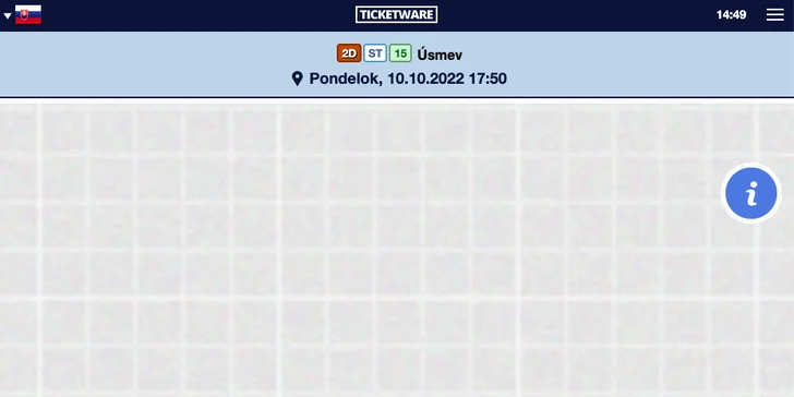 Na základe zakúpeného voucheru zvolíte v košíku príslušný počet miest a posuniete sa v nákupe ďalej.