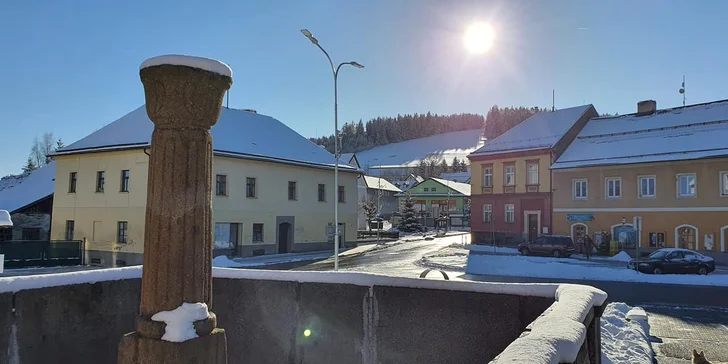 Aktivní dovolená na Šumavě: rodinný hotel s polopenzí či plnou penzí