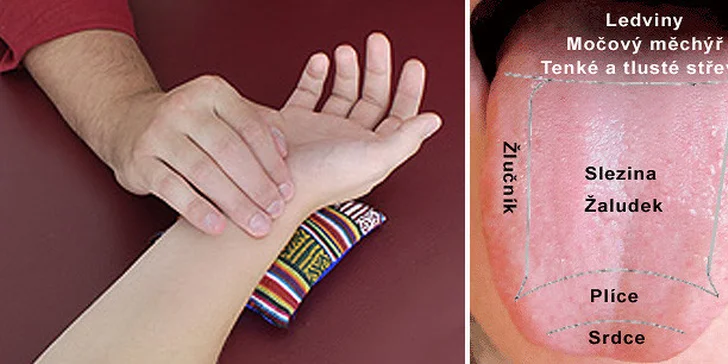 Diagnostika zdraví z oční duhovky, jazyka a pulzu