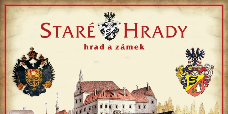 Takhle kdysi vypadal hrad a zámek Staré Hrady.