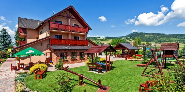 Báječná dovolená u Bešeňové: polopenze, wellness a balíček slev