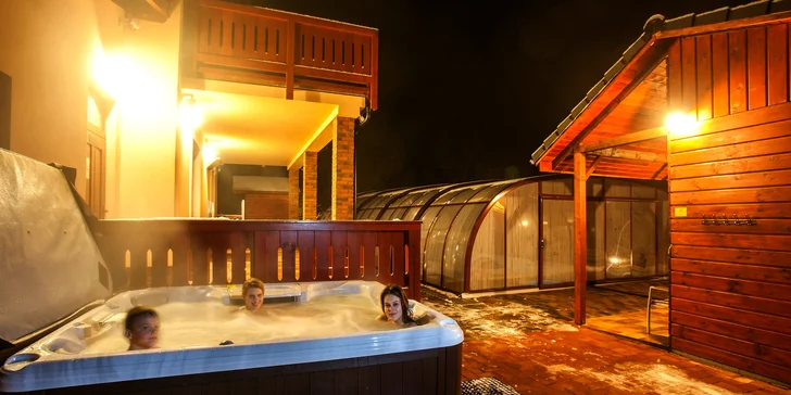 Báječná dovolená u Bešeňové: polopenze, wellness a balíček slev
