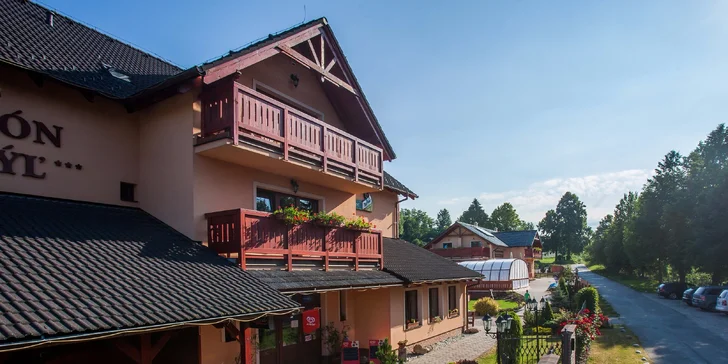 Wellness pobyt v penzionu Motýl*** u obce Bešeňová. Dítě do 12 let zdarma!