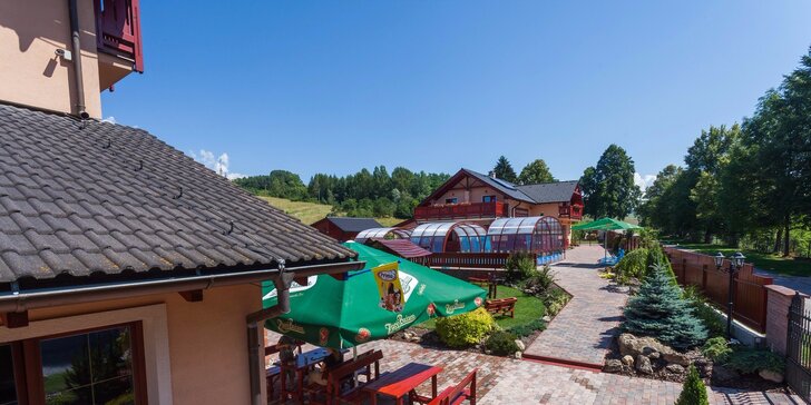 Báječná relaxace u Bešeňové: polopenze, wellness a slevy do aquaparků