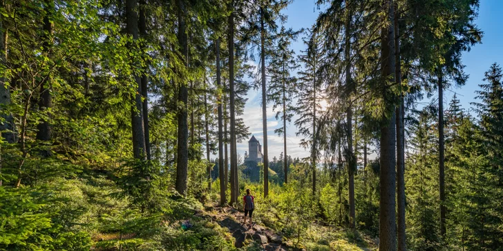 Pobyt na Šumavě: ubytování v hotelu s minipivovarem, polopenze a wellness