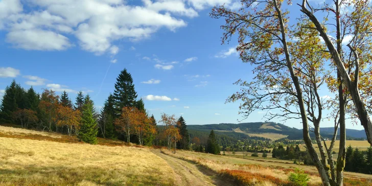 Pobyt u Božího Daru: 3 až 15 dní se snídaní nebo polopenzí a výlety v okolí Klínovce