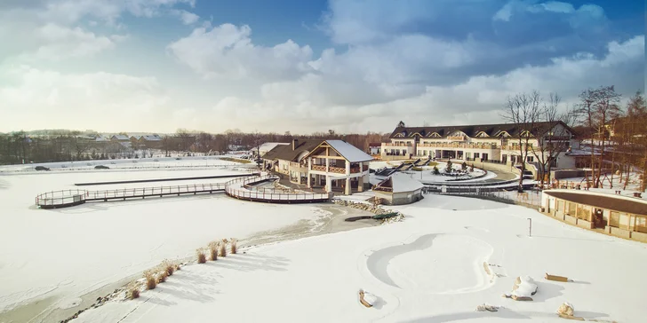 4* resort v Polsku jako u moře: polopenze a neomezený wellness i solná jeskyně