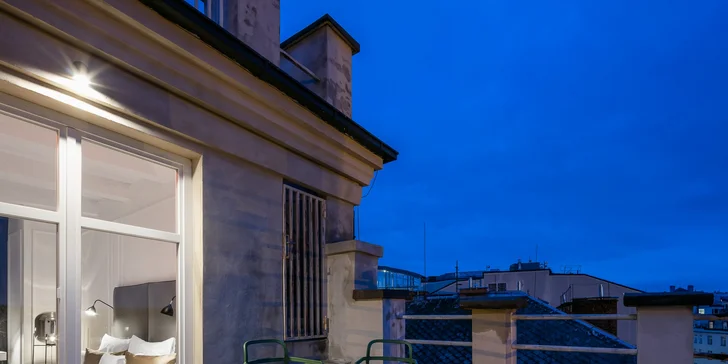 Pobyt v designovém Pytloun Boutique Hotelu Prague na Václavském náměstí se snídaní a tapas
