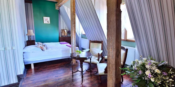 4* pobyt kousek od Konopiště se snídaní či polopenzí, wellness i grilováním