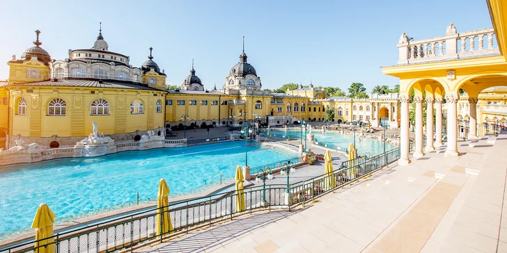 Víkendový výlet za nejkrásnějšími památkami Budapešti s návštěvou termálních lázní Széchenye