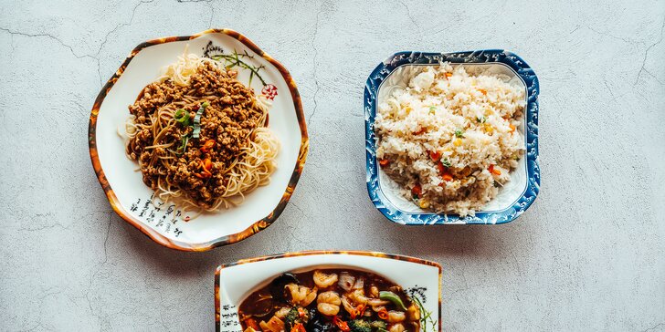 Voucher na 500 či 1000 Kč na dobroty z čínské restaurace: hovězí polévka, závitky, kachna a mnohem víc