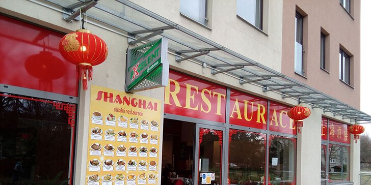 Pochutnejte si exoticky: čínské menu pro 2 osoby v restauraci Shanghai