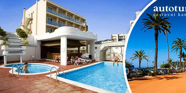 Ultra last minute zájezd do Španělska. V ceně letenka z Prahy, polopenze i 4* hotel. Termín již 21.-28.9.2014
