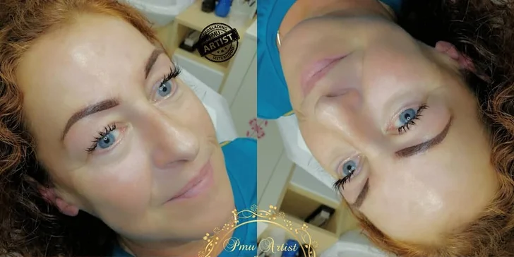 Permanentní make-up: obočí pudrovou technikou či kontura a výplň rtů i oční linky