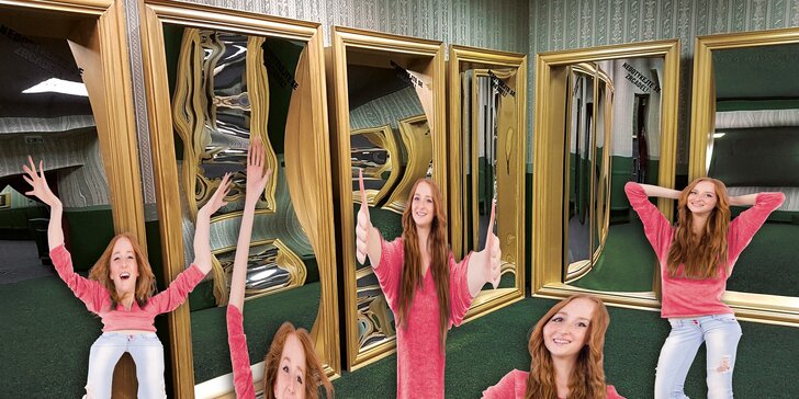 Svět smíchu, kouzel a zázraků: zábavný zrcadlový labyrint pro celou rodinu