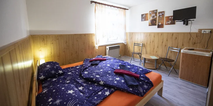 Relax v rodinném penzionu v Jizerských horách: snídaně i polopenze