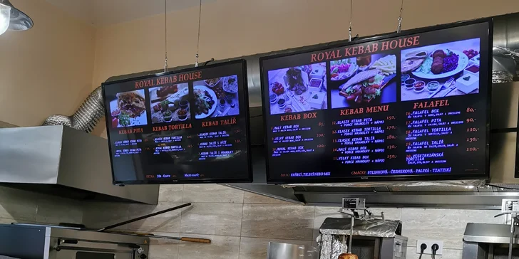 Kebab na Florenci s sebou: v tortille, pita chlebu nebo jako talíř i varianty s nápojem