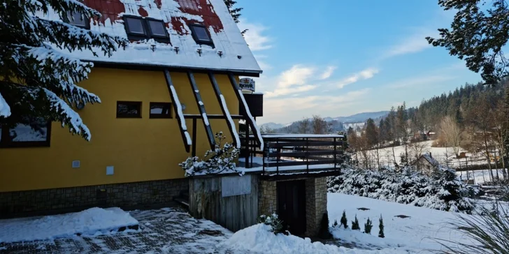 Aktivní relax v Beskydech: penzion s polopenzí i saunou, ideální místo na výlety