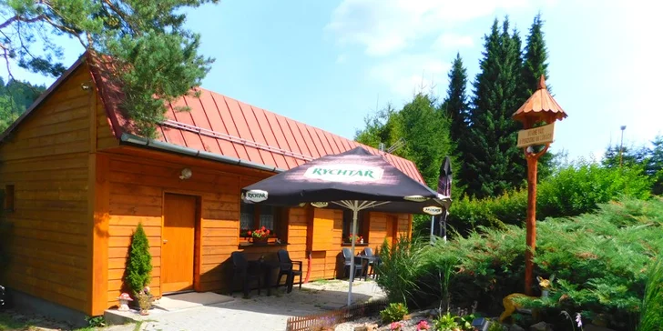 Za výlety a odpočinkem do malebných Beskyd s polopenzí a saunou