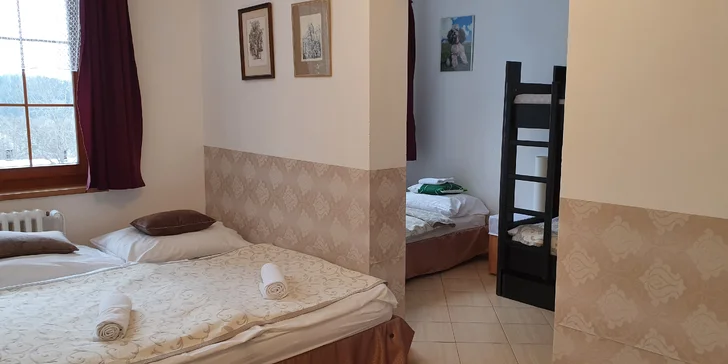 Aktivní dovolená na Šumavě: rodinný hotel s polopenzí či plnou penzí