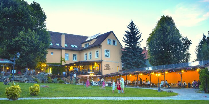 3* hotel v Bojnicích: pobyt pro 2-4 osoby se stravou i lahví vína