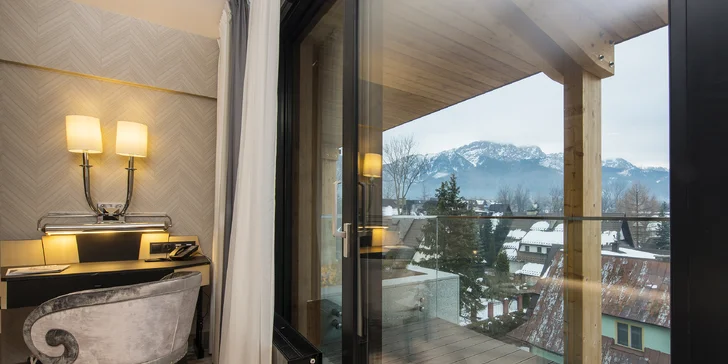 Za relaxací a výlety do polských Tater: 5* hotel v Zakopaném se snídaní a wellness