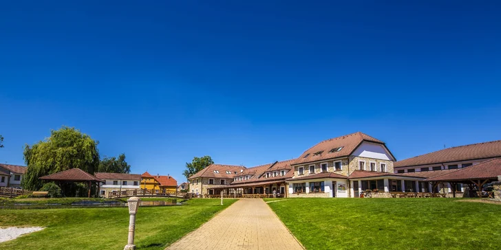 Pobyt na Křivoklátsku pro dva: all inclusive vč. nápojů a neomezený wellness