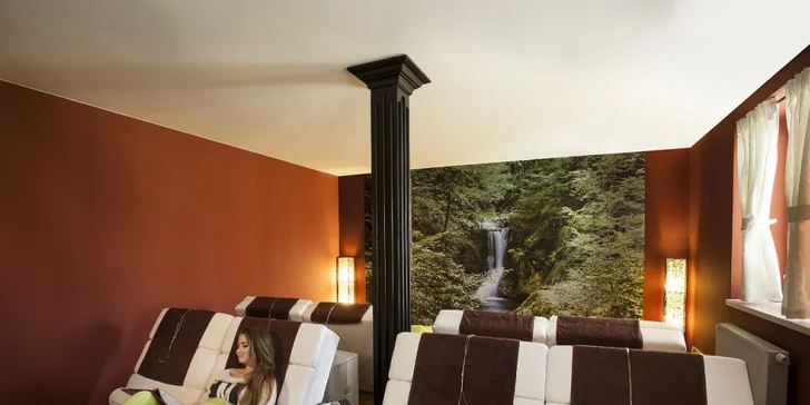 Královské lenošení s polopenzí, volným vstupem do wellness i zmrzlinou