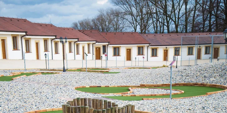 Královské lenošení s polopenzí, volným vstupem do wellness i zmrzlinou