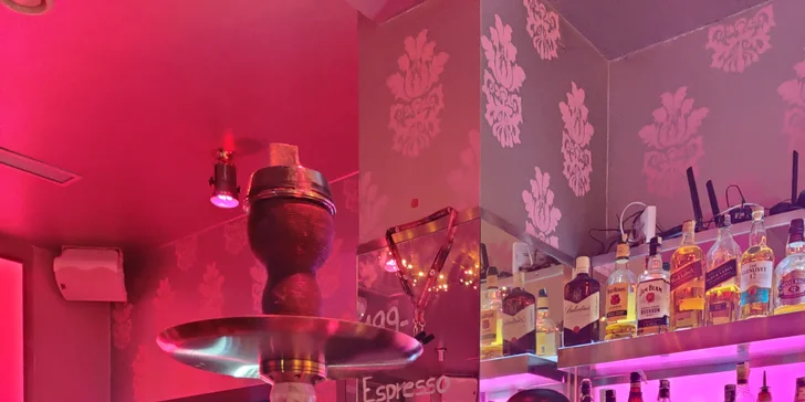 Pohoda na Kladně: vodní dýmka a káva či alkoholický drink pro 2 osoby