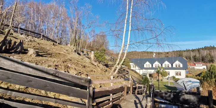Pohodový pobyt na Šumavě s polopenzí pro pár i rodinu