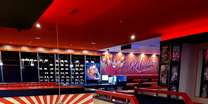 Nově zrekonstruovaný bowling se 6 drahami a UV provedením: 1 nebo 2 hod. až pro 6 hráčů