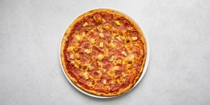 Rozvoz nebo odnos s sebou: pizza Ø 45 cm, výběr z 51 druhů