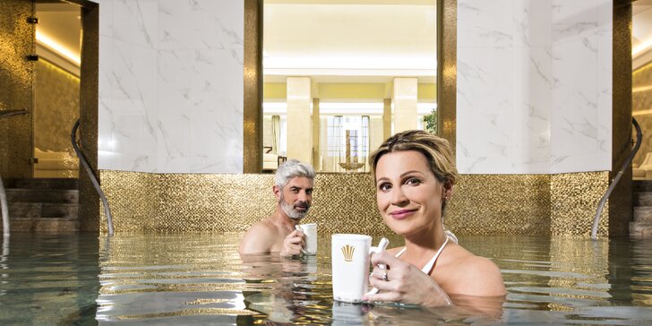 Relax v 5* přepychovém Royal Palace vč. zlaté koupele i polopenze