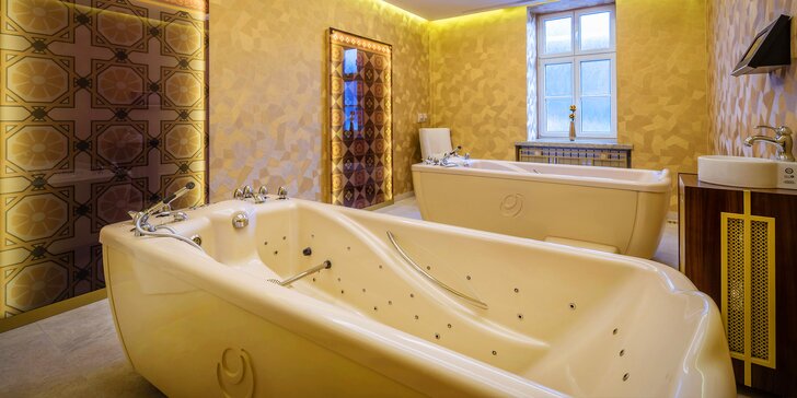 Relax v přepychovém léčebném domě Royal Palace***** a koupel ve zlatě