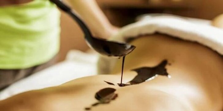 Relaxační hawajská masáž a hýčkací čokoládová masáž vč peelingu a zábalu