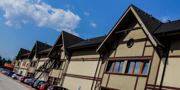 3 až 5 dní v apartmánech na Liptově přímo v areálu Aquaparku Bešeňová