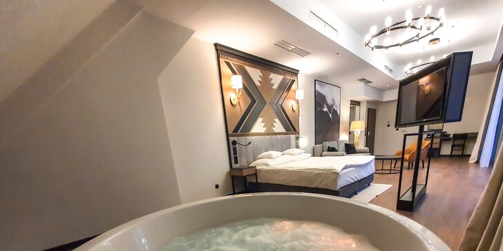 5* hotel v Zakopaném: luxusní ubytování, polopenze, neomezený i VIP privátní vstup do wellness