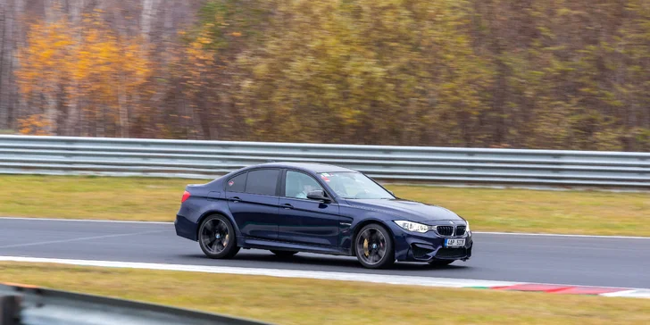 1–4 kola na okruhu v Mostě či Brně řidič či spolujezdec BMW M2 nebo M3
