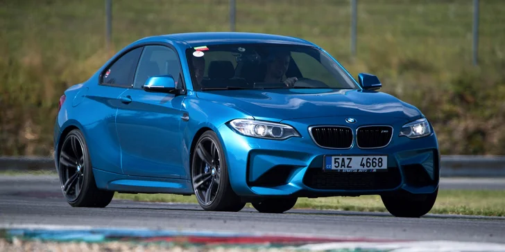 1–4 kola na okruhu v Mostě či Brně řidič či spolujezdec BMW M2 nebo M3