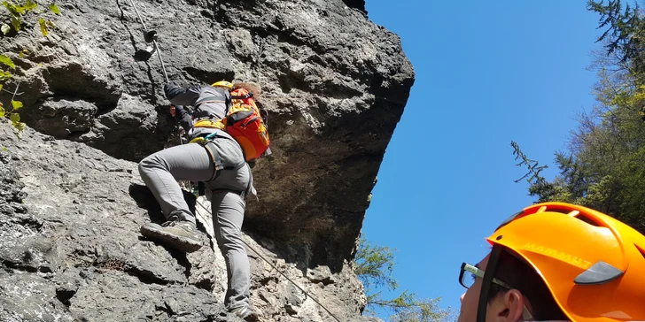 Kurz Via ferrata lezení vč. teorie v Českém ráji
