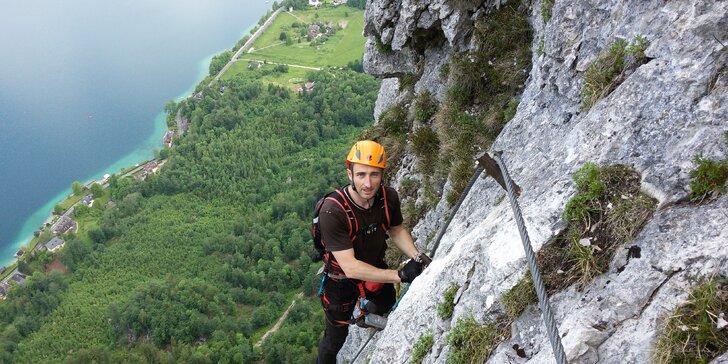 Až na vrchol: kurz bezpečného via ferrata lezení v Českém ráji pro 1 osobu
