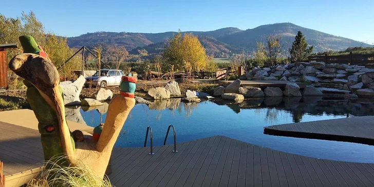 Privátní wellness se saunami, koupacím sudem i relaxací v šungitové místností