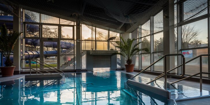 Pobyt ve 4* hotelu ve Zlatých Lázních: aquapark, bylinková sauna i polopenze